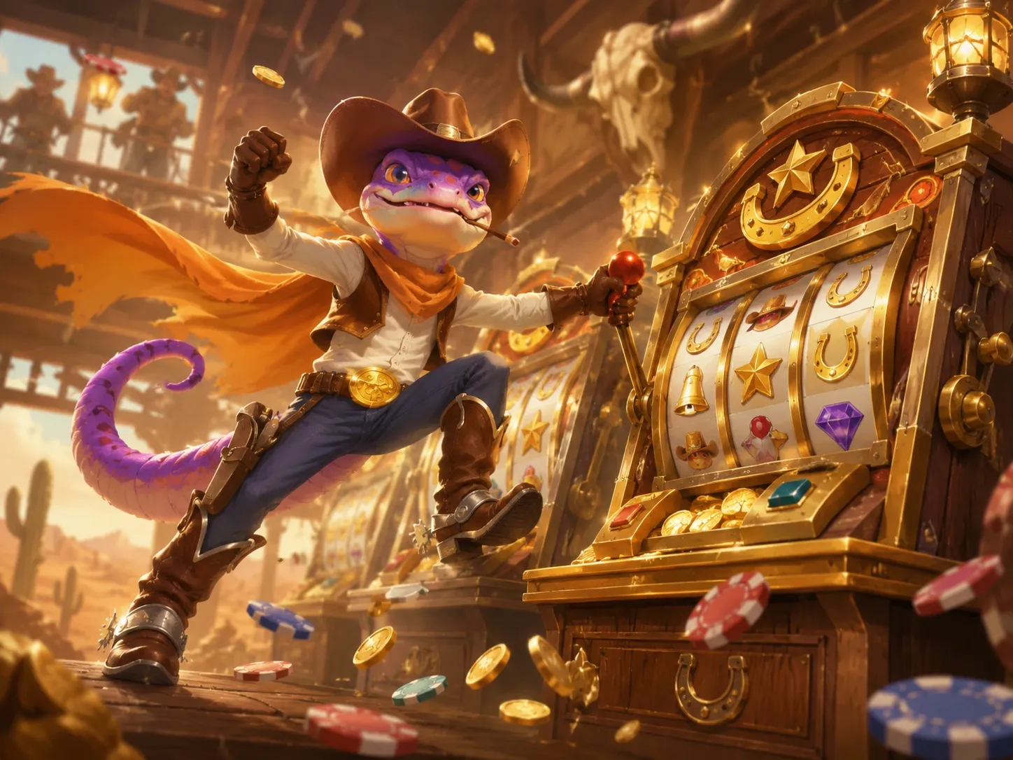 Cowboy Slot Jackpot Gold Rush