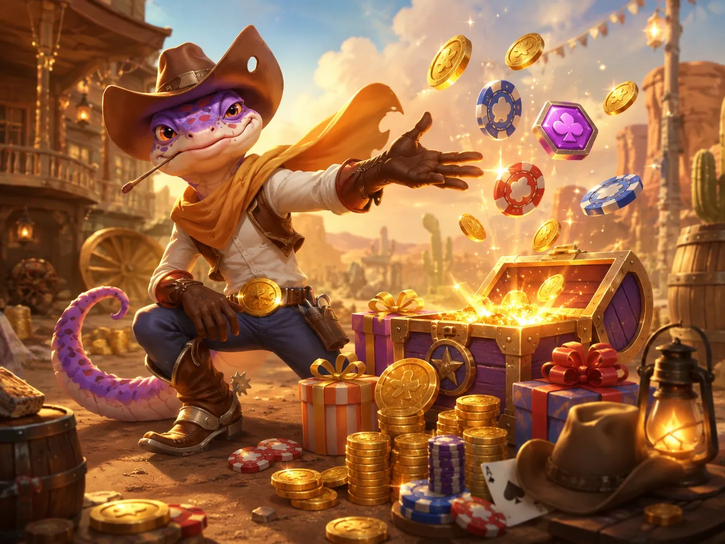Wild West Bonus Treasure Rush